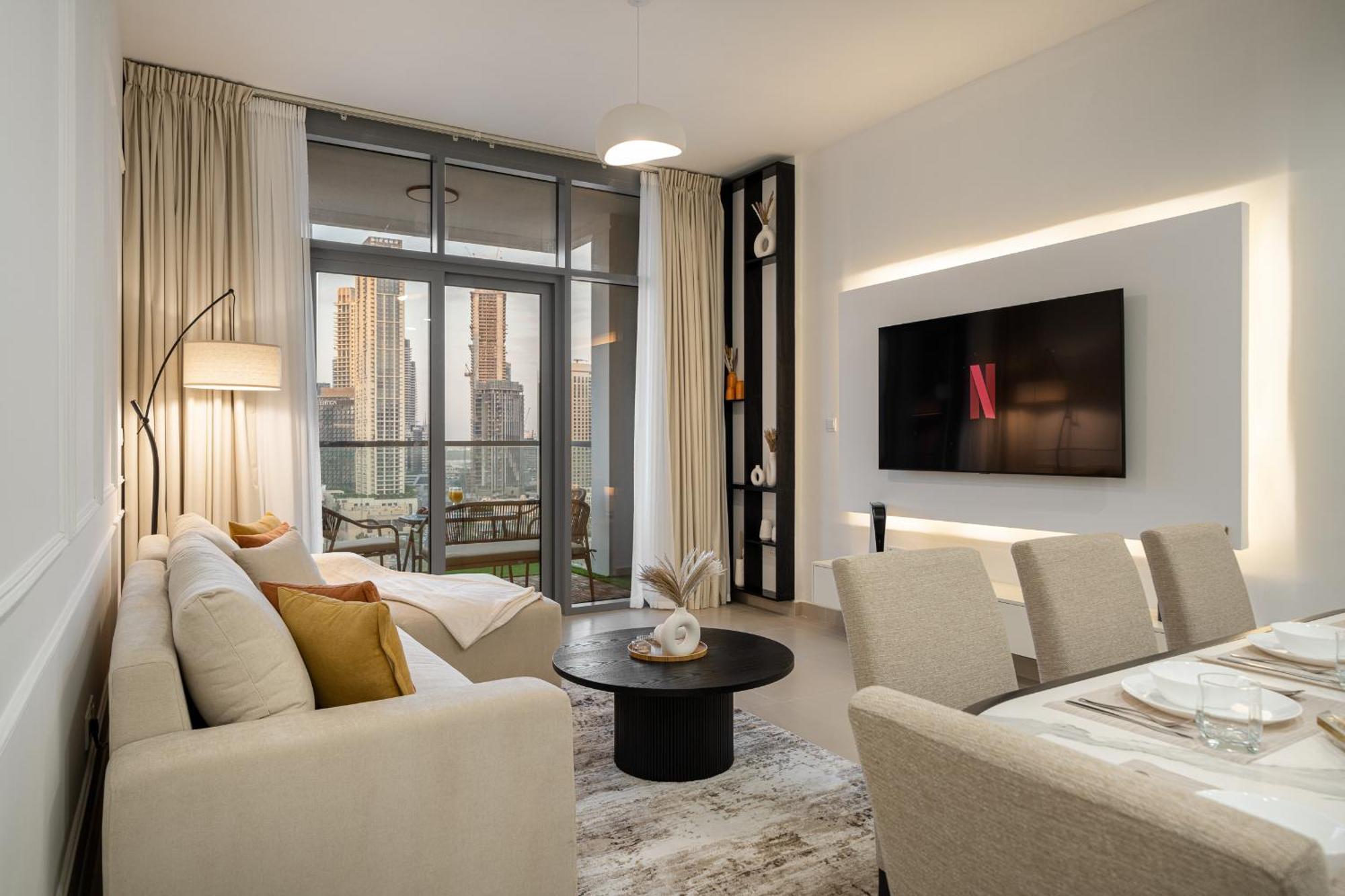 Full Burj Khalifa View 3br Luxe Collection Apartment Dubai